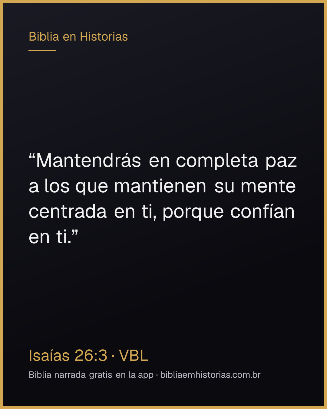 Imagen del versículo Isaías 26:3 para compartir