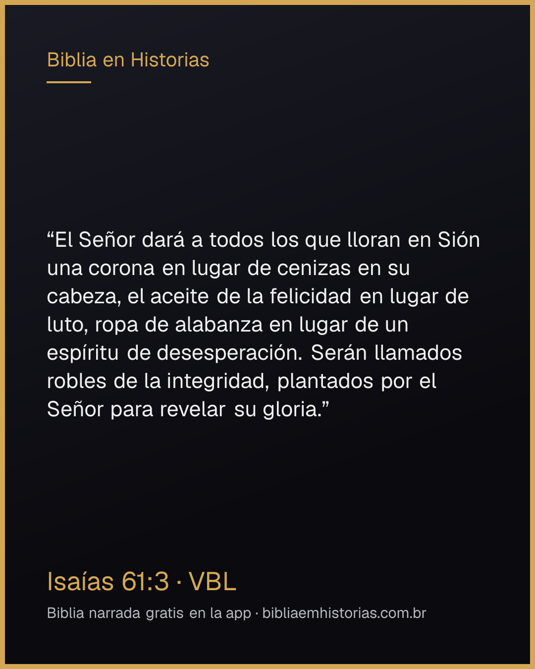 Imagen del versículo Isaías 61:3 para compartir