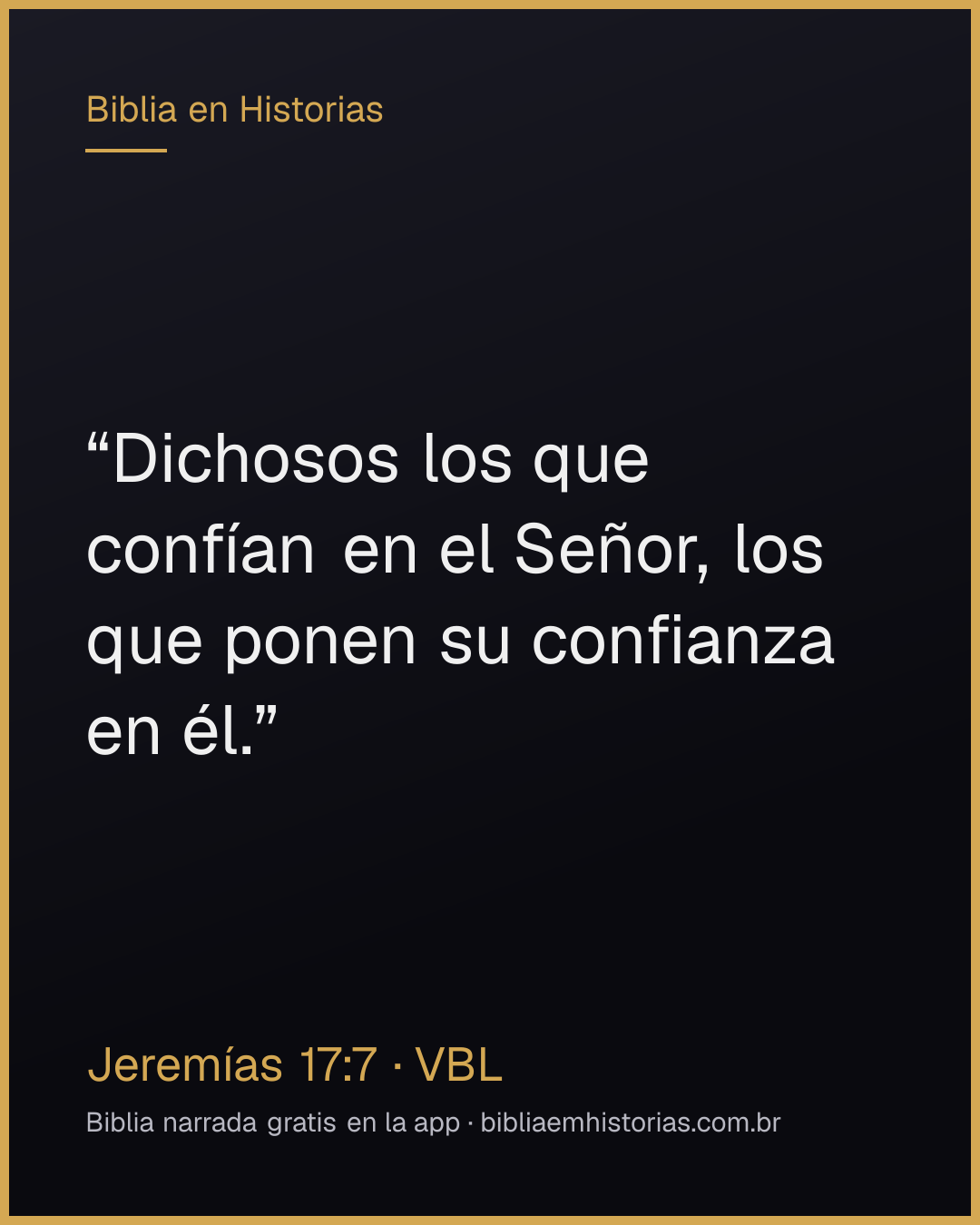 Imagen del versículo Jeremías 17:7 para compartir