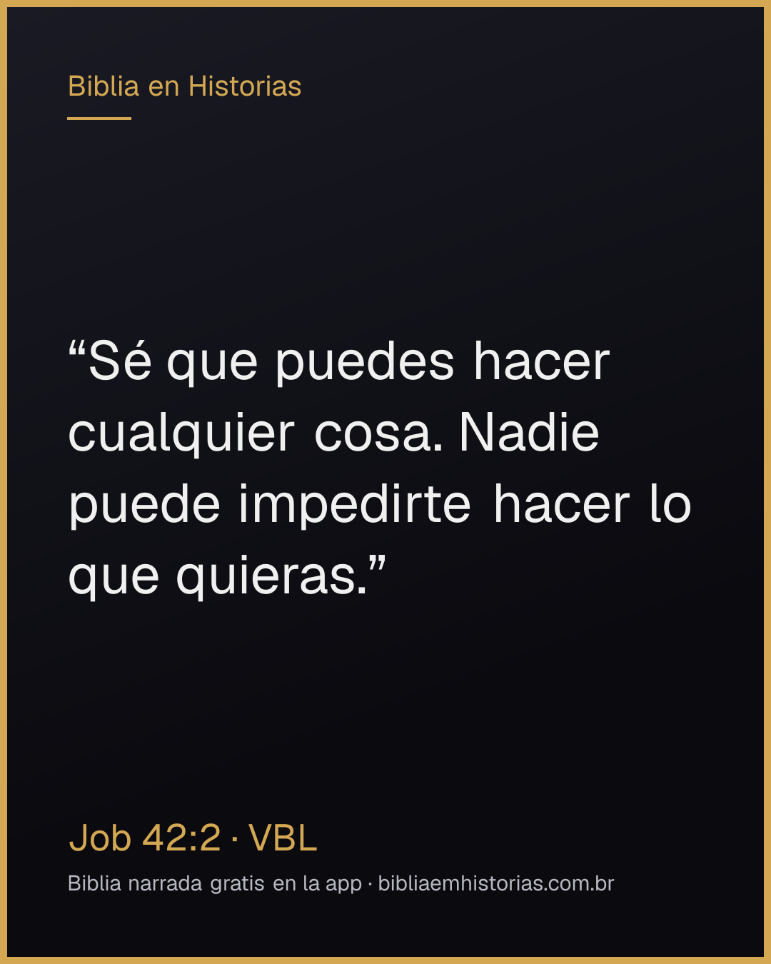 Imagen del versículo Job 42:2 para compartir