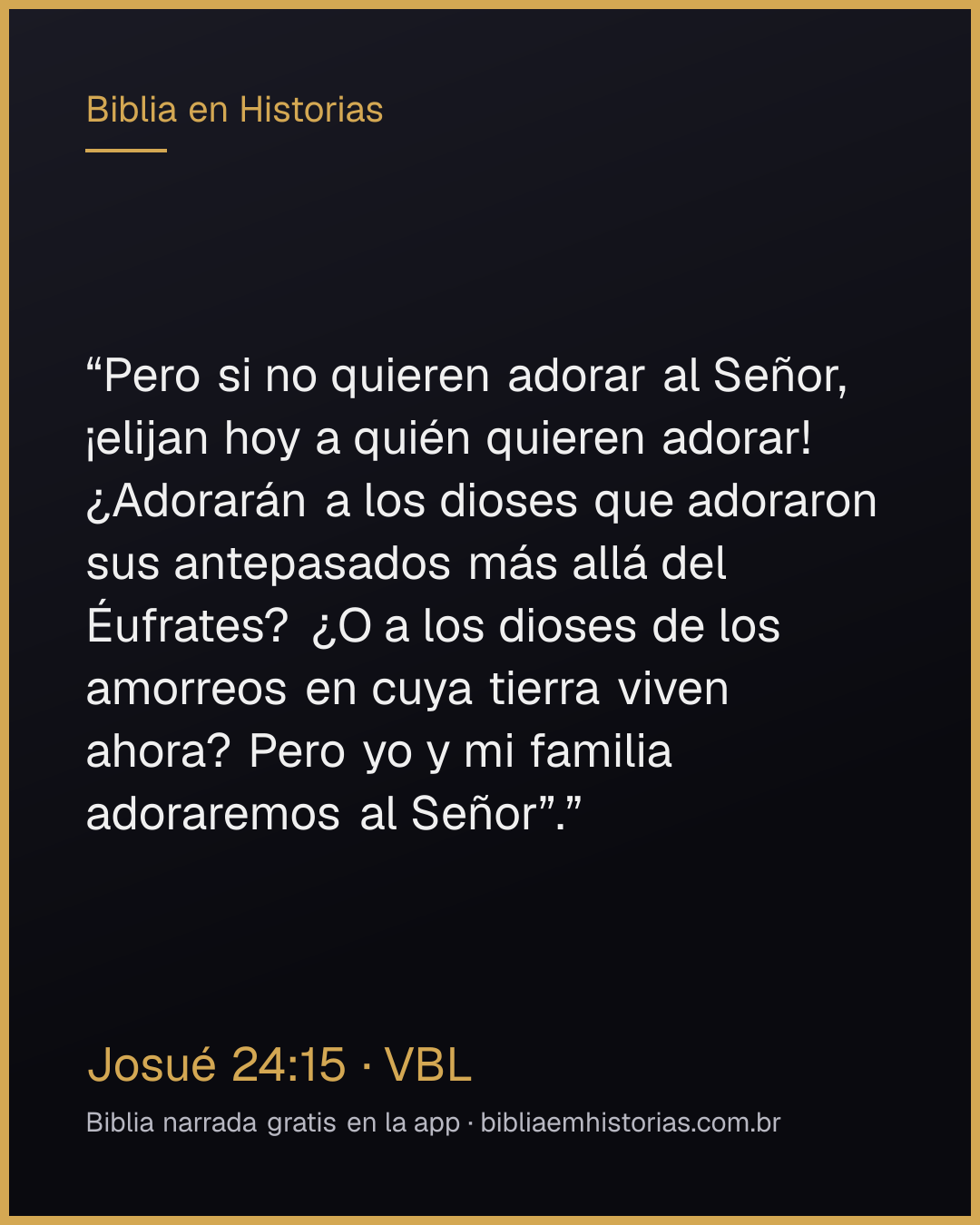 Imagen del versículo Josué 24:15 para compartir