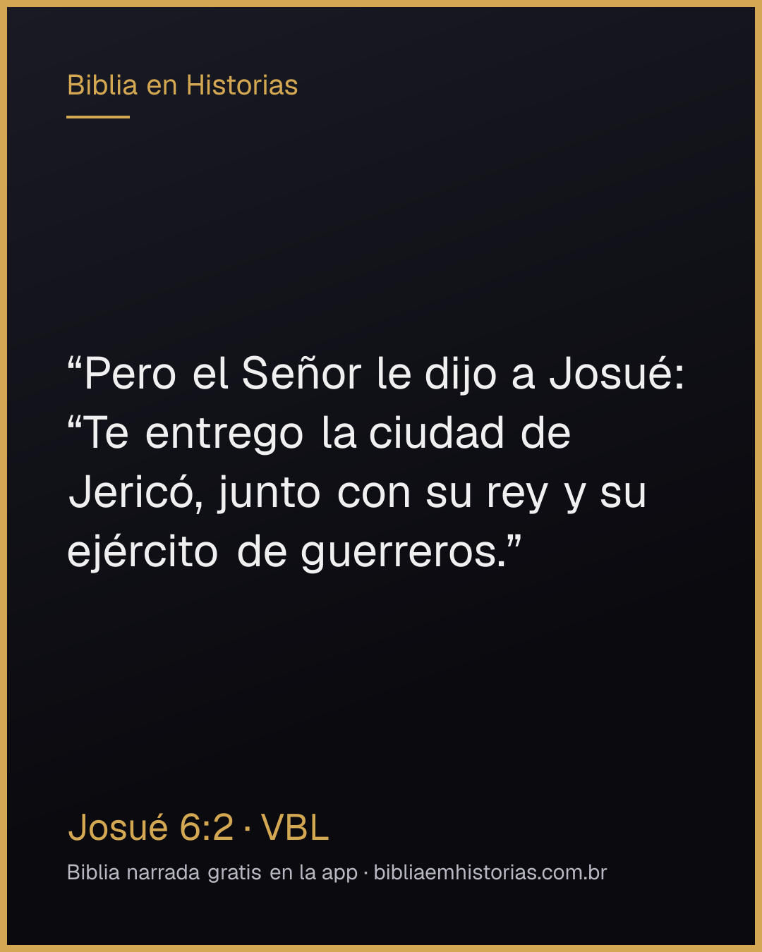 Imagen del versículo Josué 6:2 para compartir