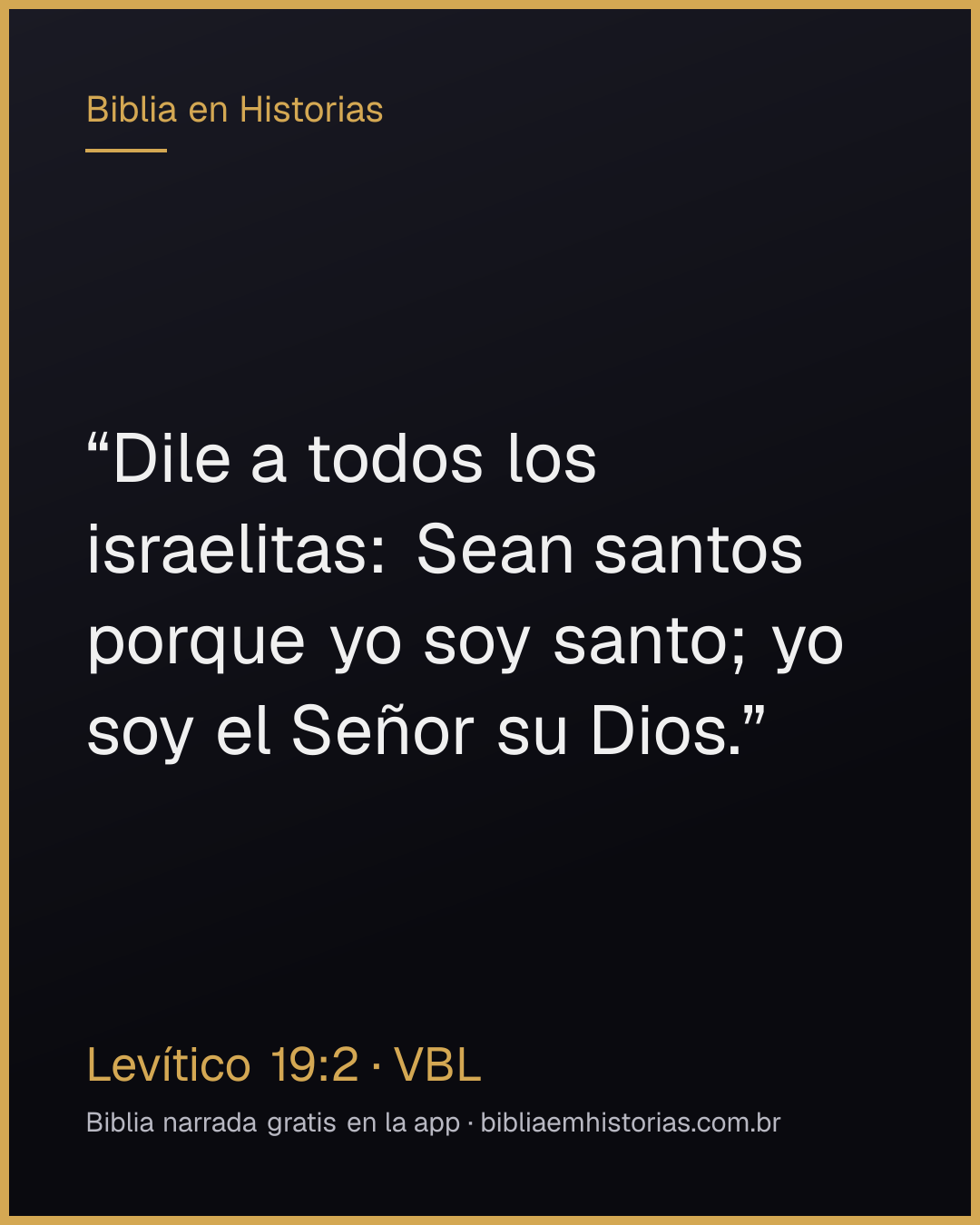 Imagen del versículo Levítico 19:2 para compartir