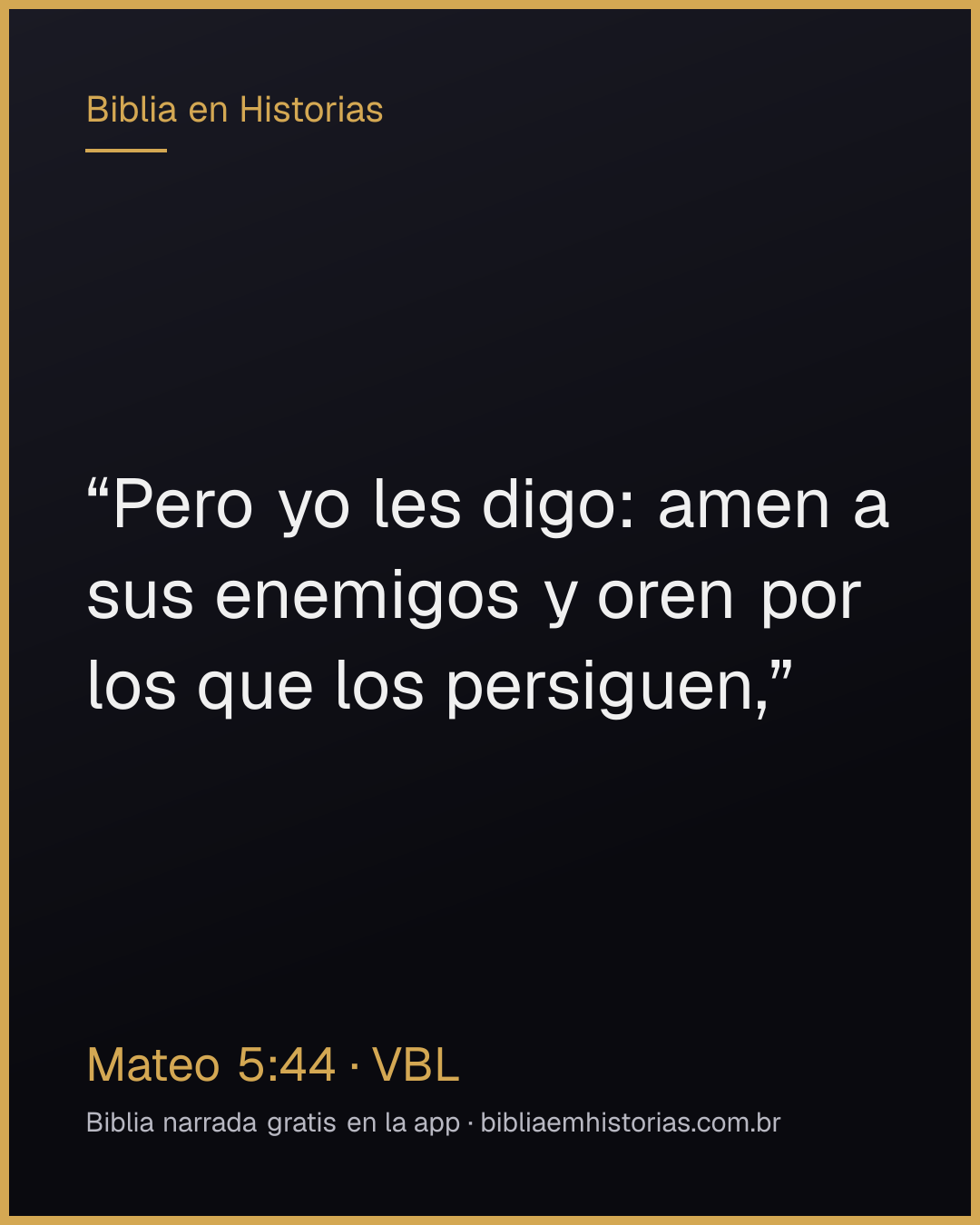 Imagen del versículo Mateo 5:44 para compartir