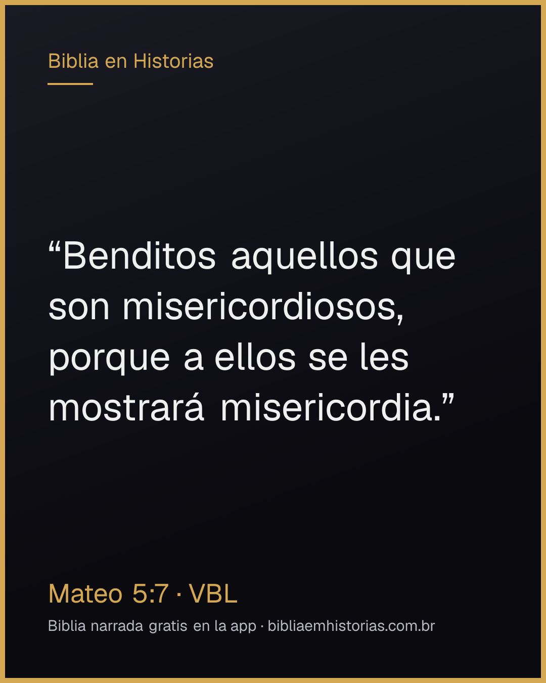 Imagen del versículo Mateo 5:7 para compartir