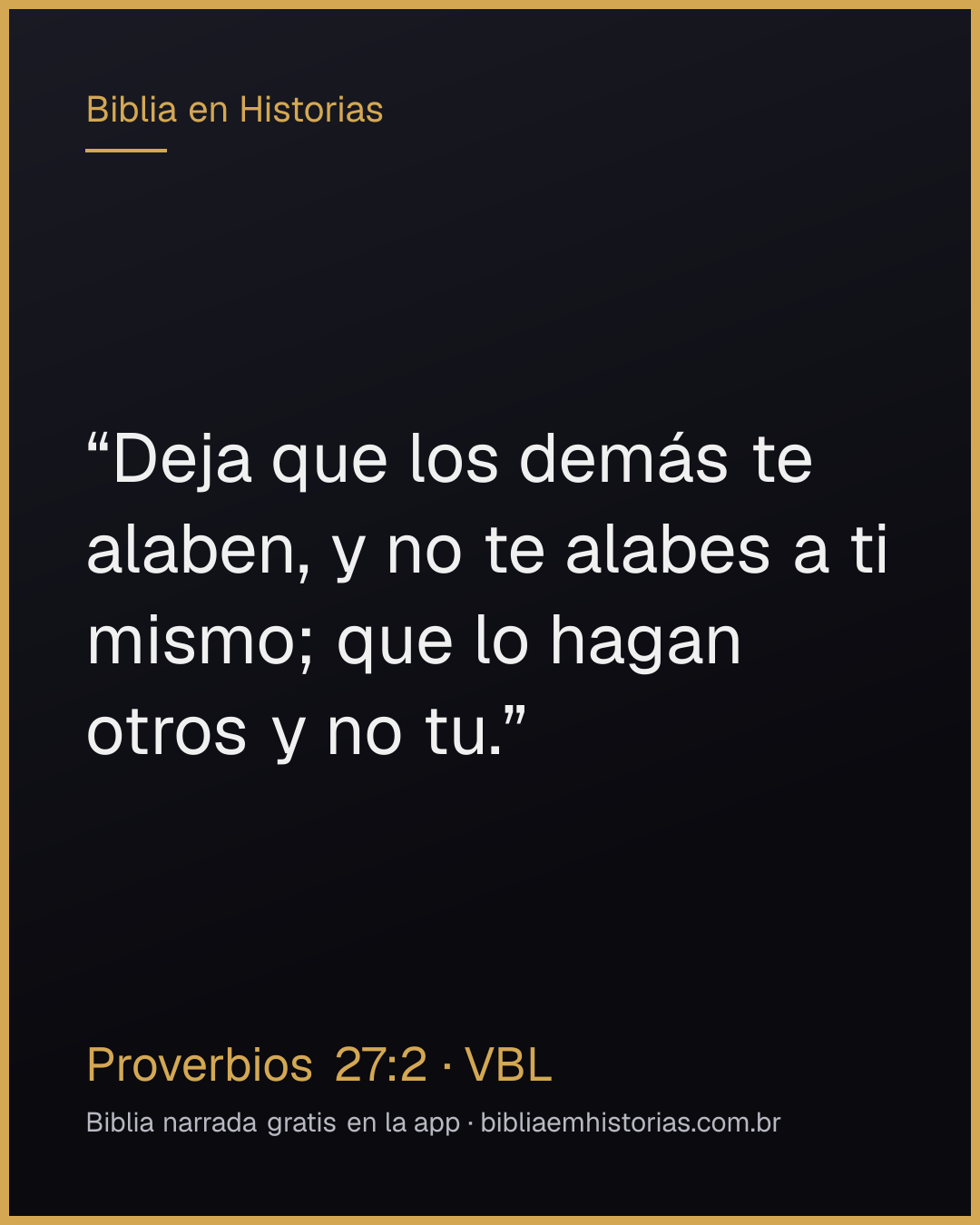 Imagen del versículo Proverbios 27:2 para compartir