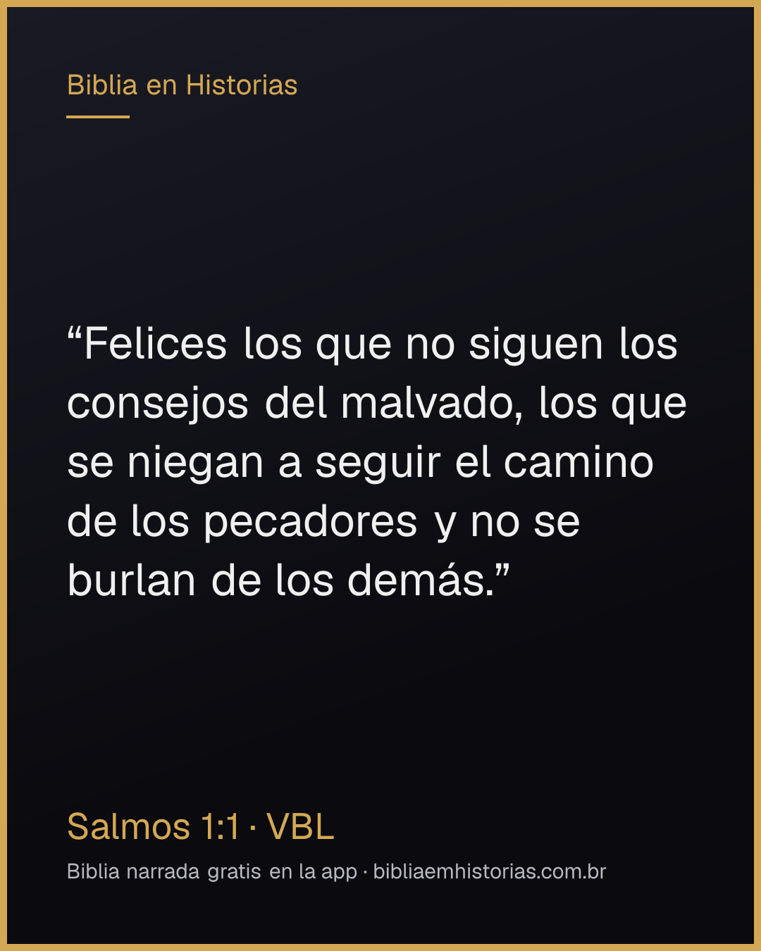 Imagen del versículo Salmos 1:1 para compartir