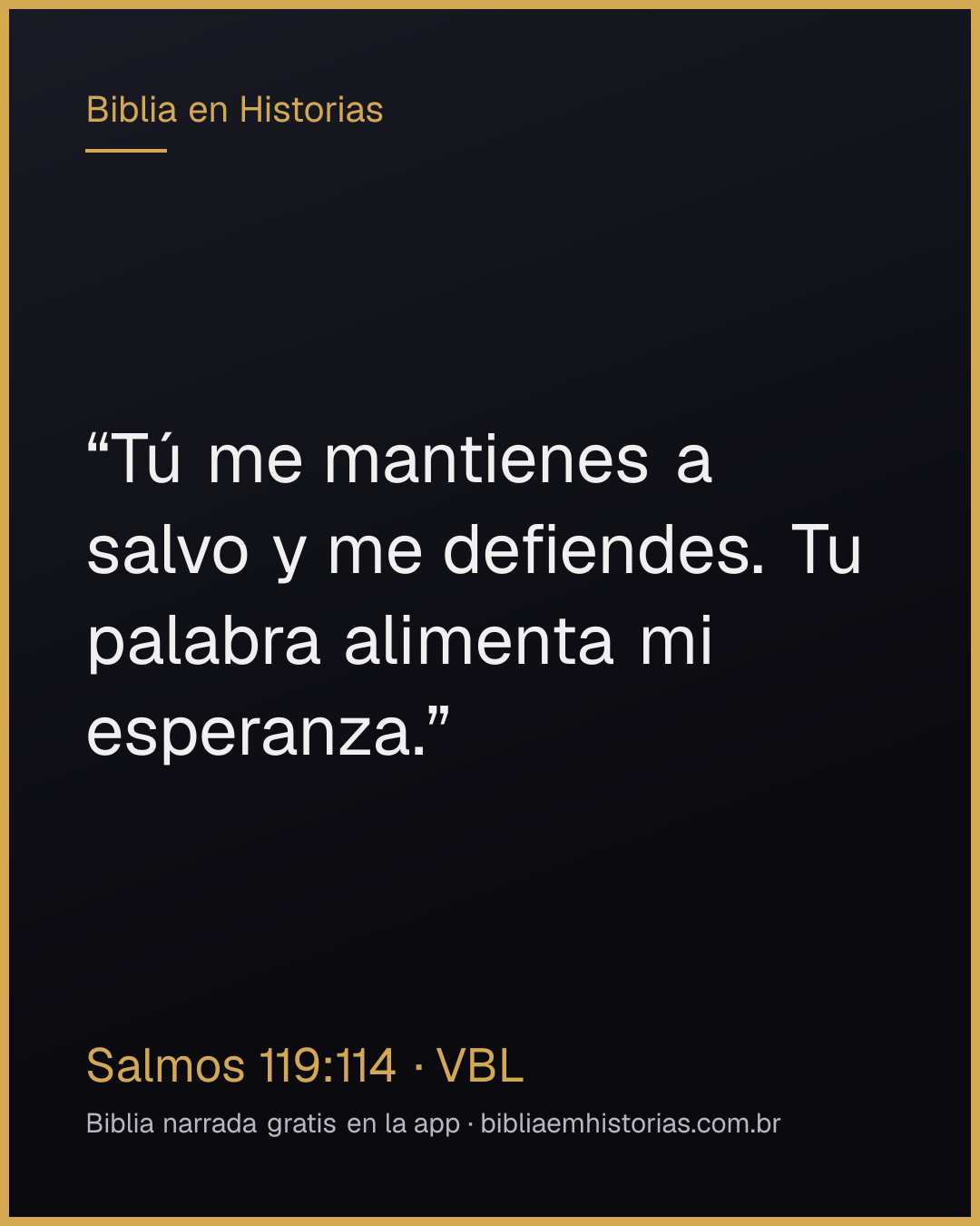 Imagen del versículo Salmos 119:114 para compartir