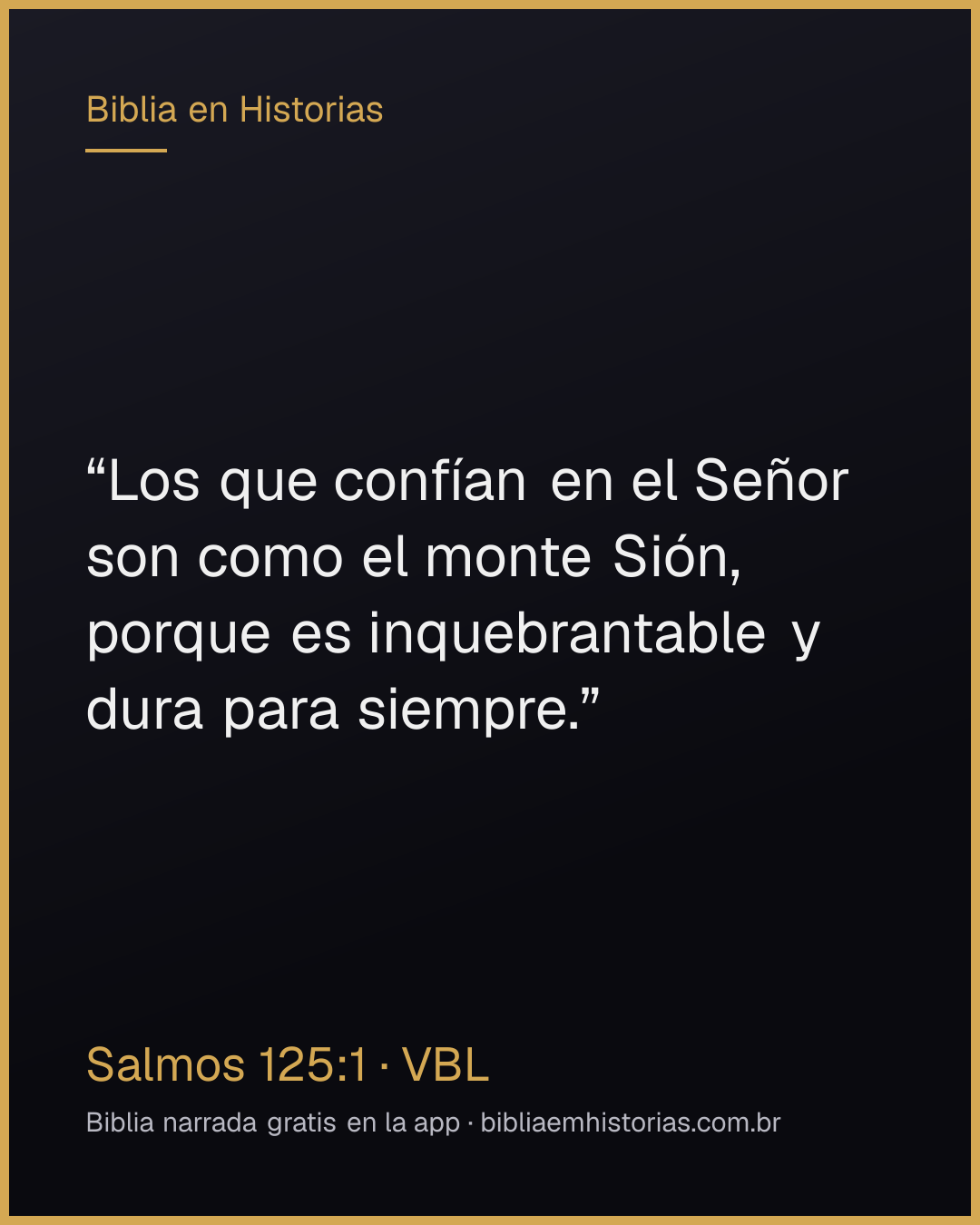 Imagen del versículo Salmos 125:1 para compartir