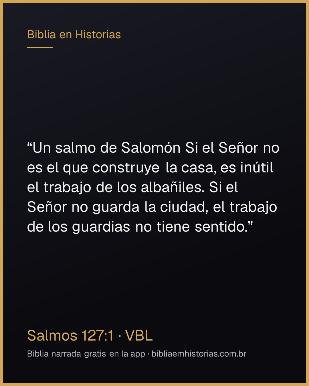 Imagen del versículo Salmos 127:1 para compartir