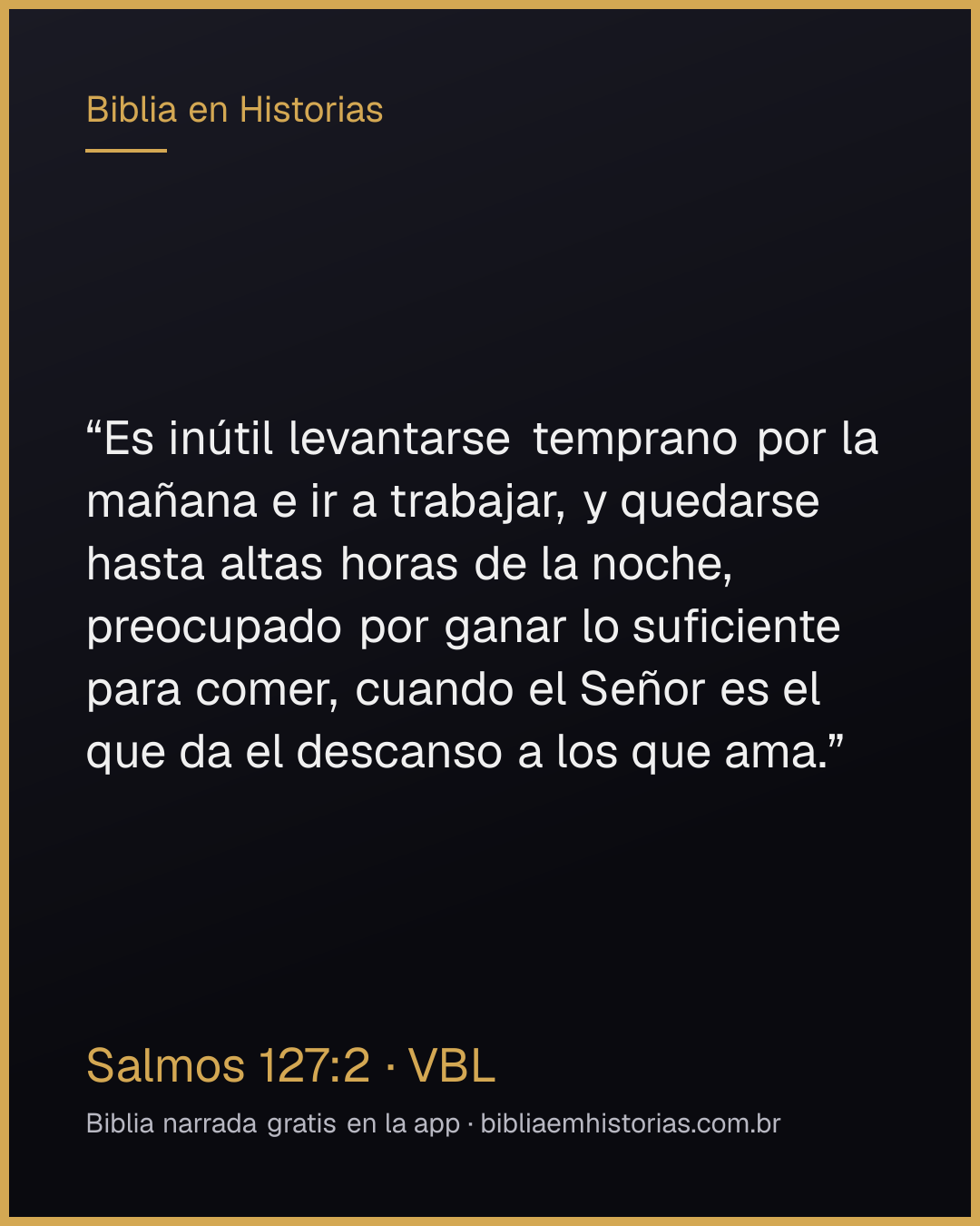 Imagen del versículo Salmos 127:2 para compartir