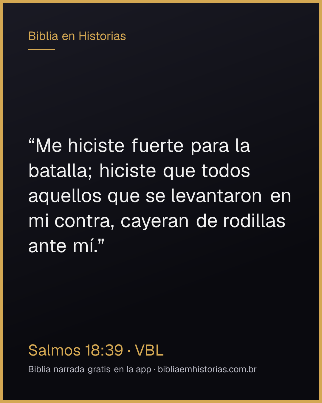 Imagen del versículo Salmos 18:39 para compartir