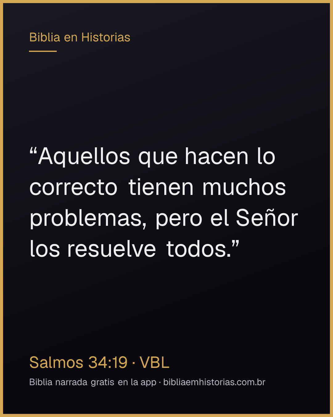 Imagen del versículo Salmos 34:19 para compartir