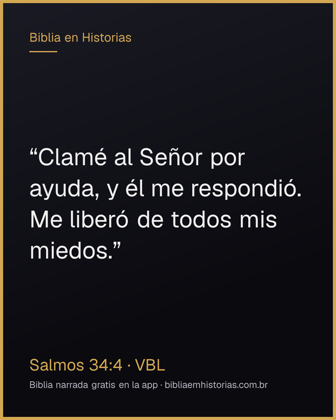 Imagen del versículo Salmos 34:4 para compartir