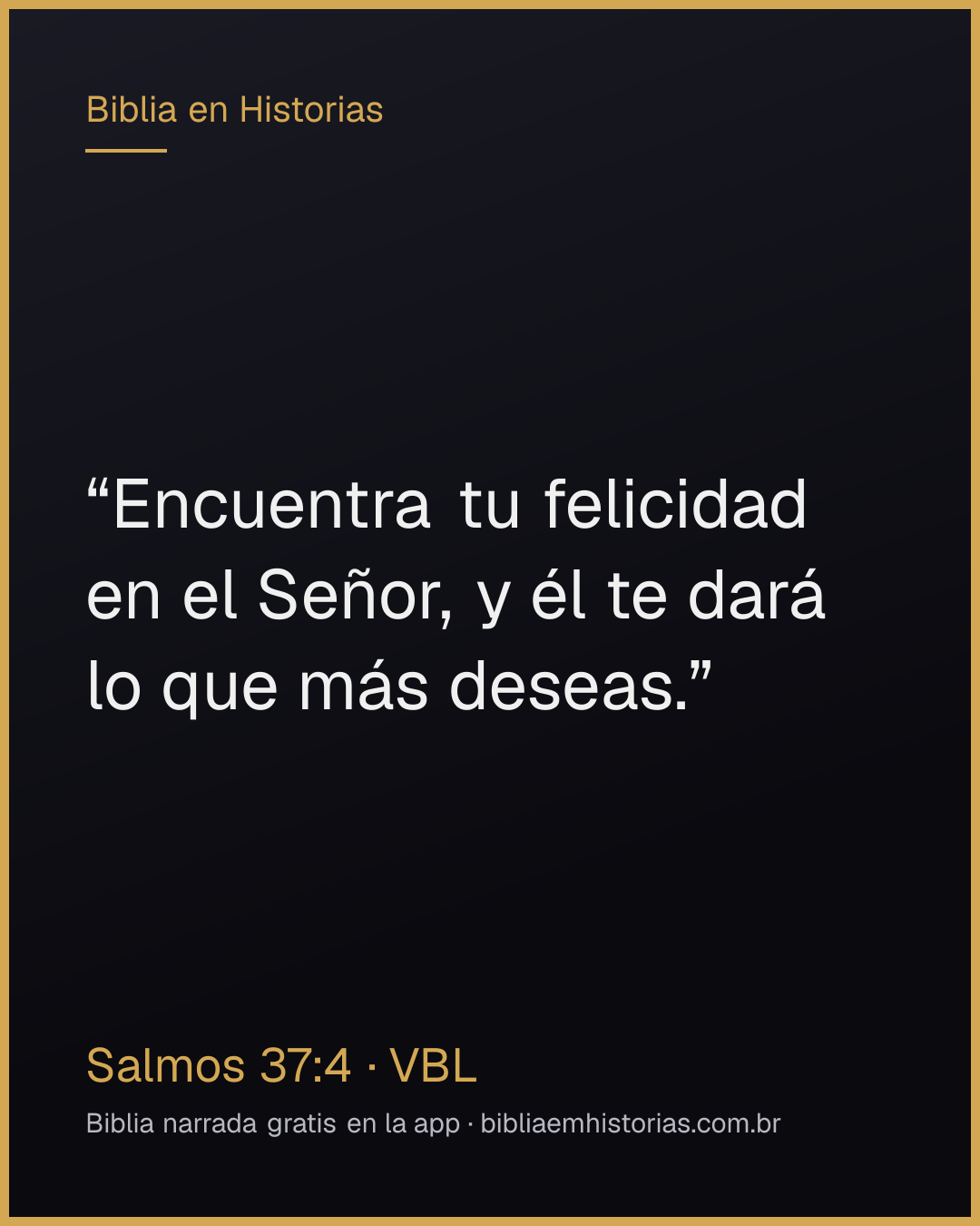 Imagen del versículo Salmos 37:4 para compartir