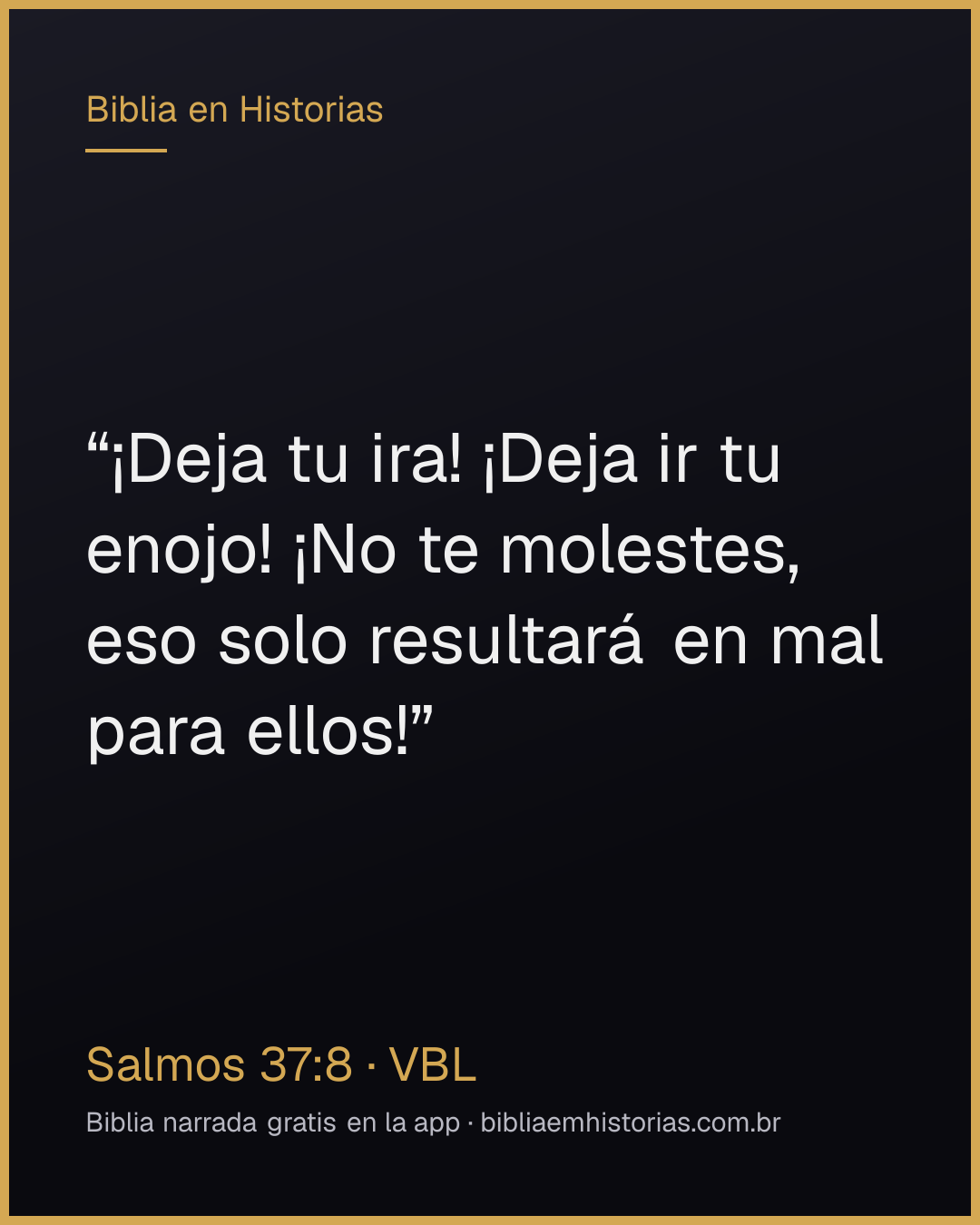 Imagen del versículo Salmos 37:8 para compartir