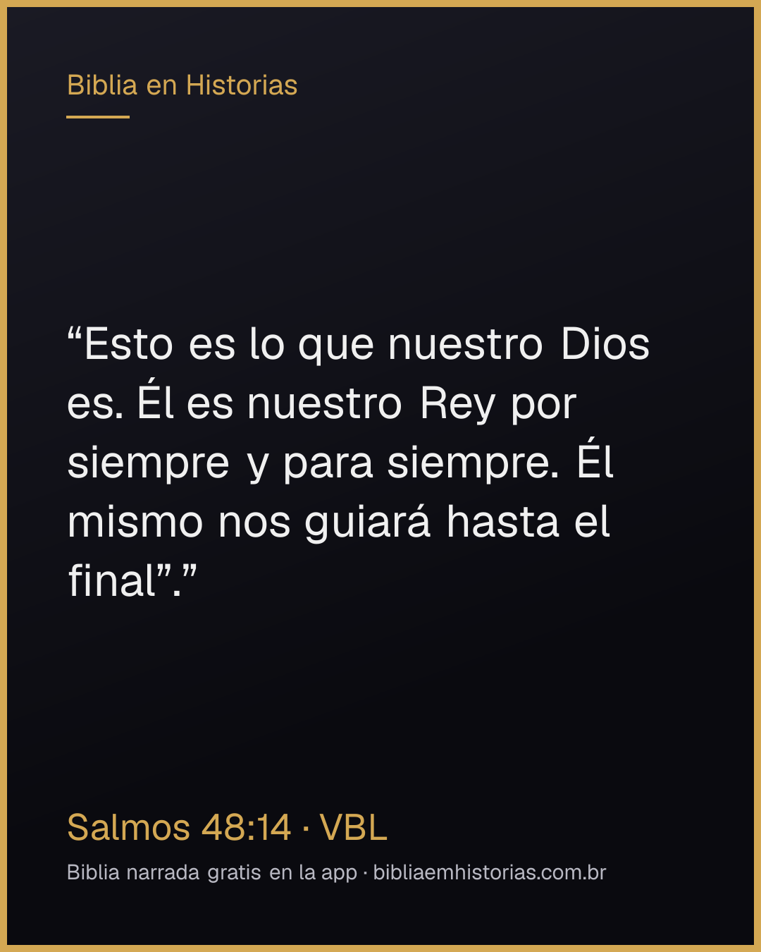 Imagen del versículo Salmos 48:14 para compartir