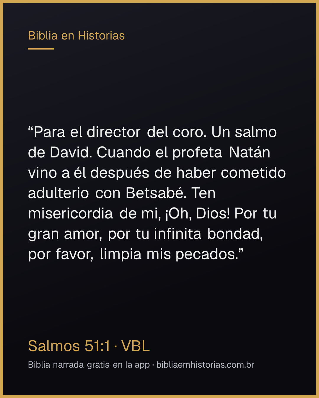 Imagen del versículo Salmos 51:1 para compartir
