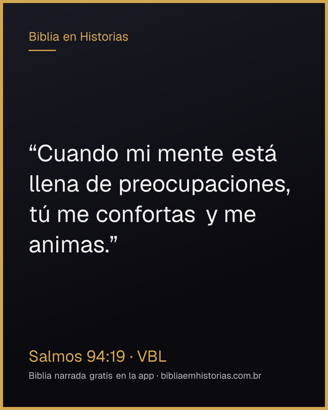 Imagen del versículo Salmos 94:19 para compartir