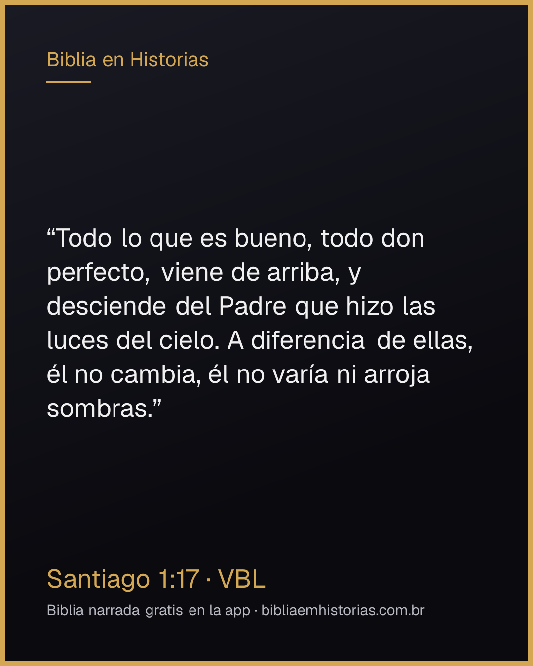 Imagen del versículo Santiago 1:17 para compartir