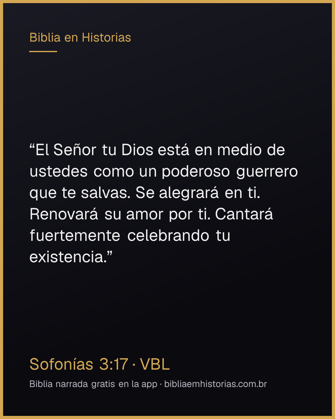 Imagen del versículo Sofonías 3:17 para compartir
