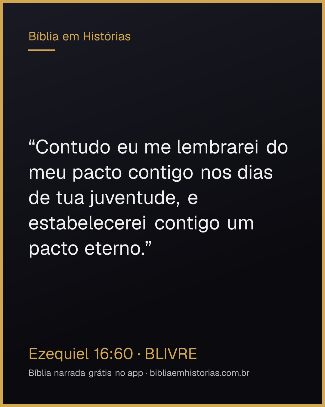 Imagem do versículo Ezequiel 16:60 para compartilhar