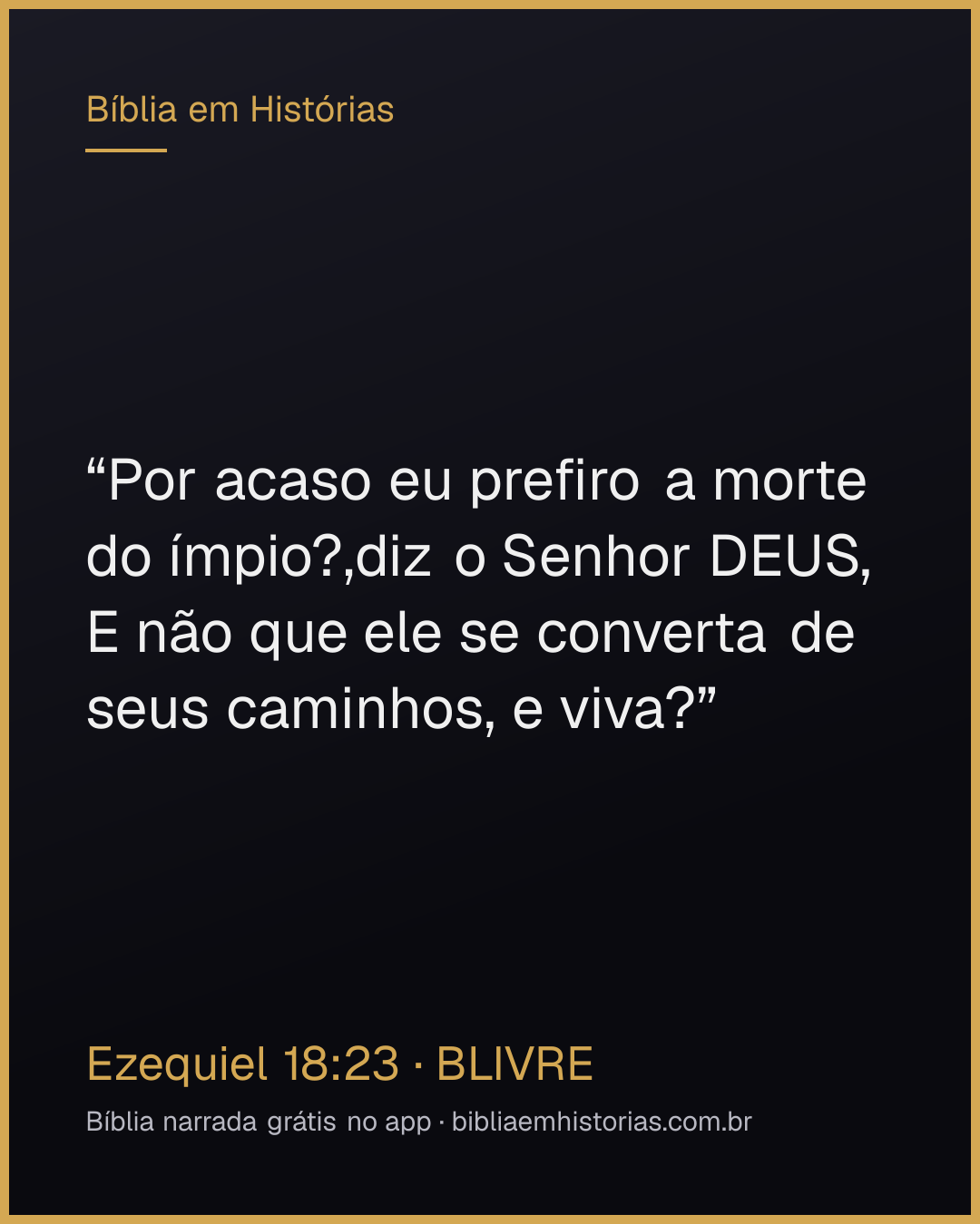 Imagem do versículo Ezequiel 18:23 para compartilhar