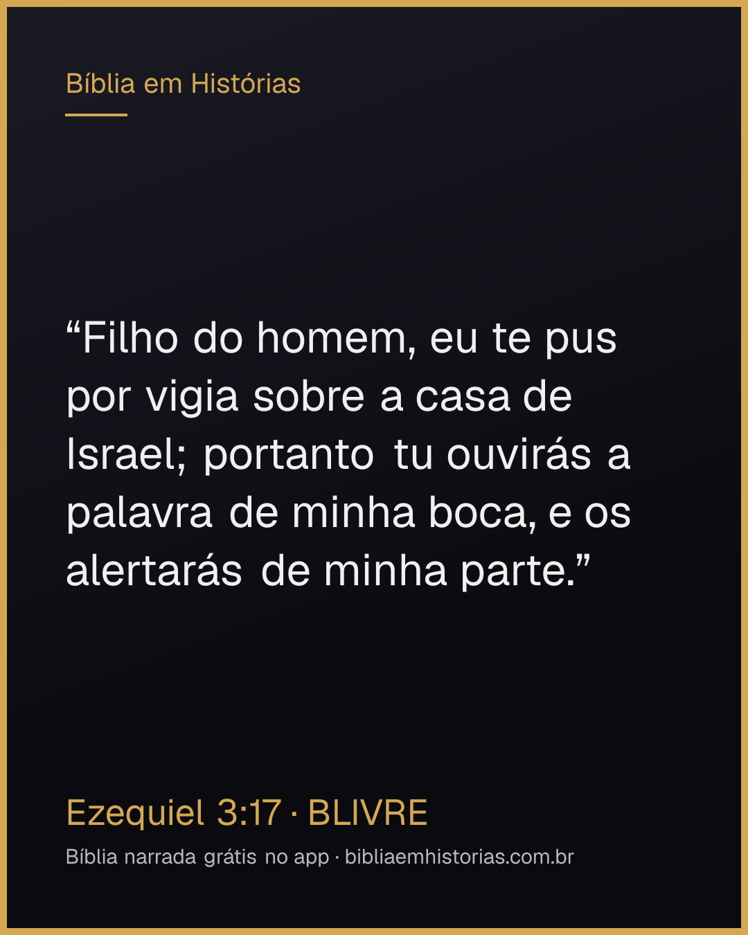 Imagem do versículo Ezequiel 3:17 para compartilhar