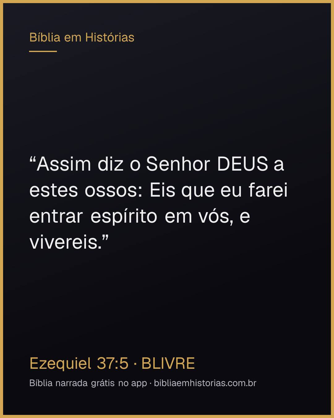 Imagem do versículo Ezequiel 37:5 para compartilhar