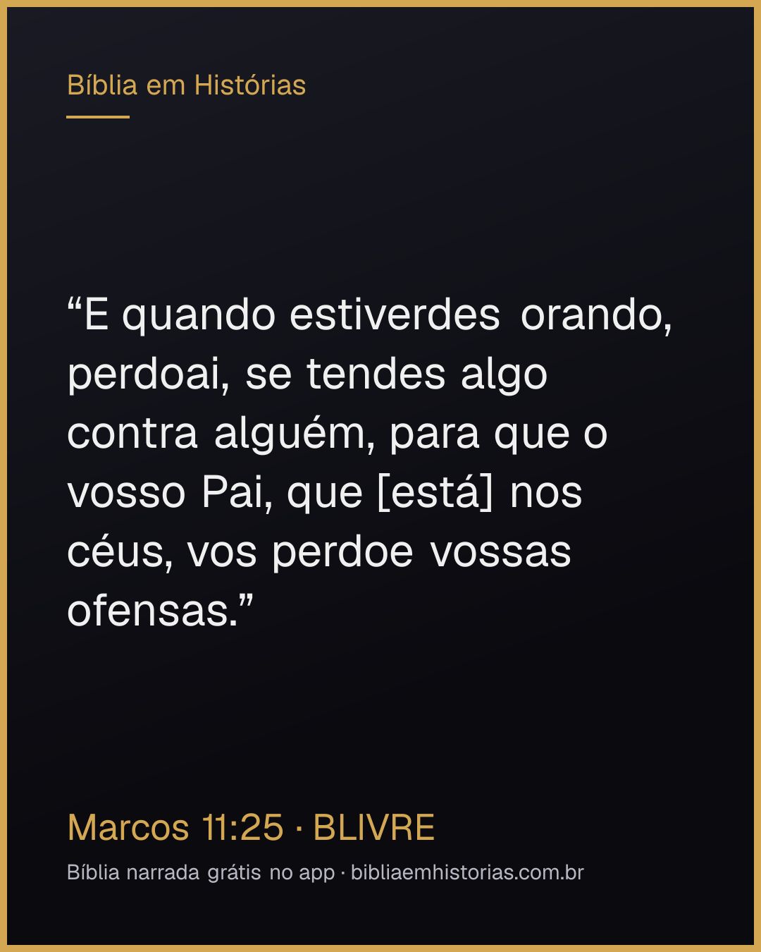 Imagem do versículo Marcos 11:25 para compartilhar