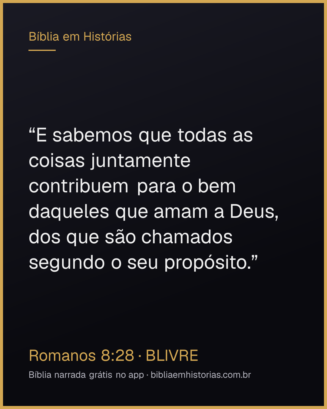 Imagem do versículo Romanos 8:28 para compartilhar