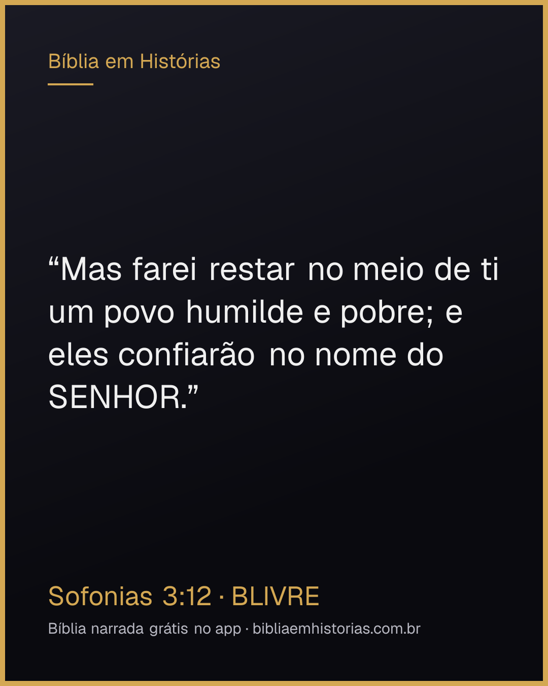 Imagem do versículo Sofonias 3:12 para compartilhar
