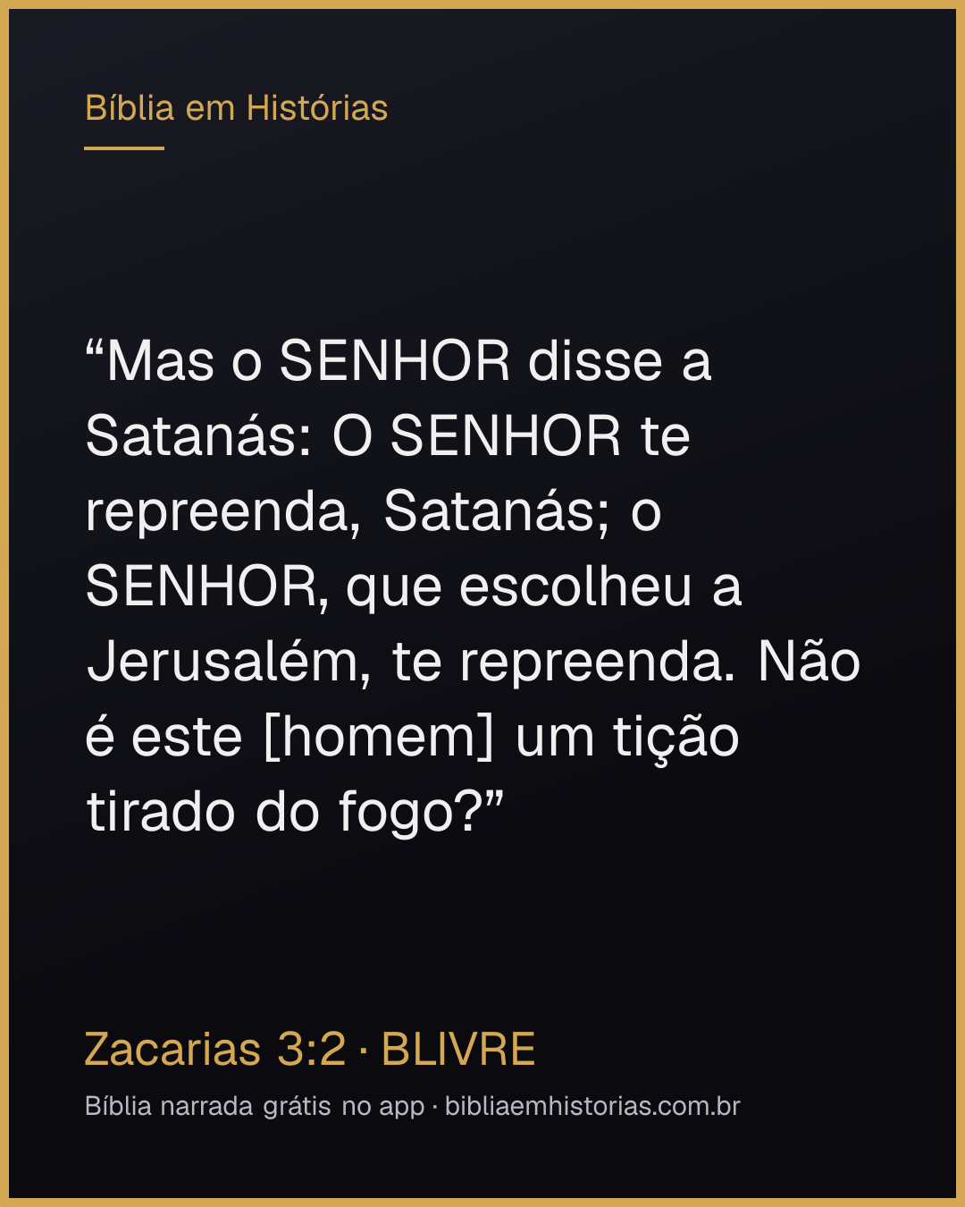 Imagem do versículo Zacarias 3:2 para compartilhar